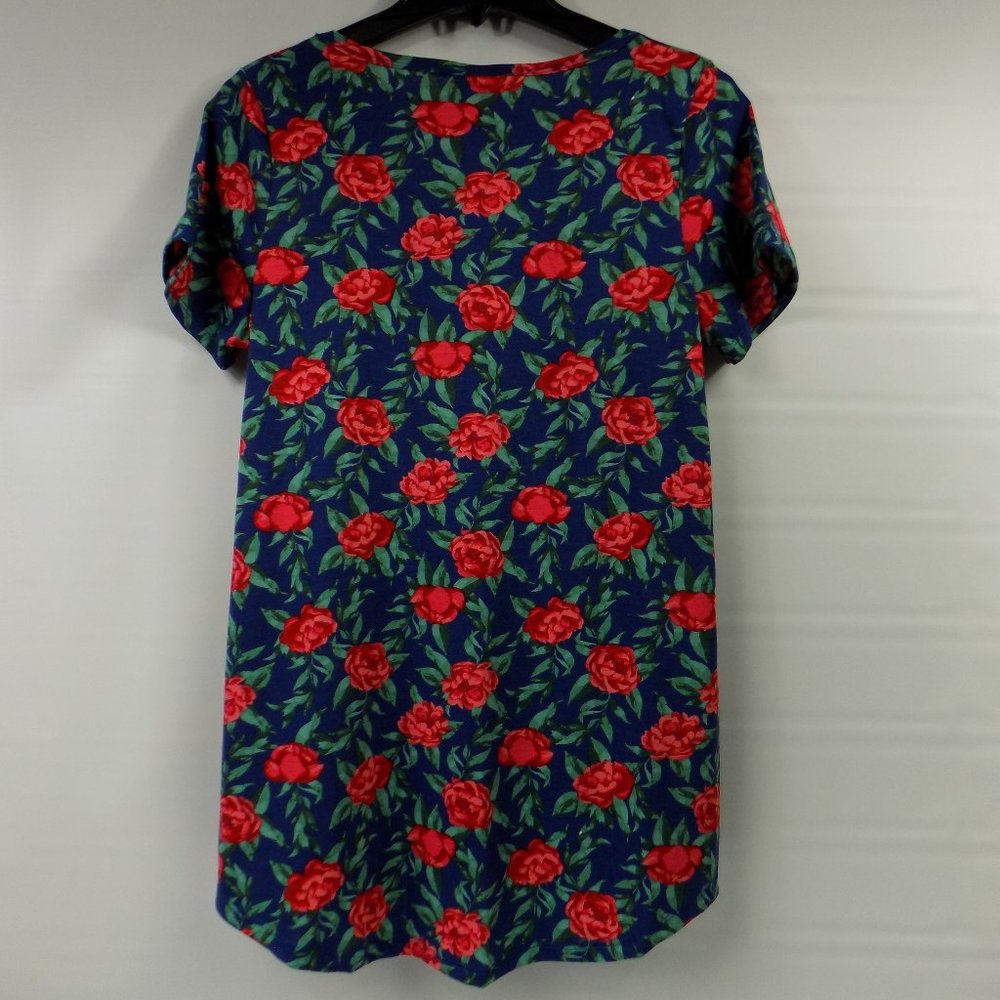 LuLaRoe Classic T Flower Print Short Sleeve T-Shirt Womens Size S NWT - Picture 4 of 7